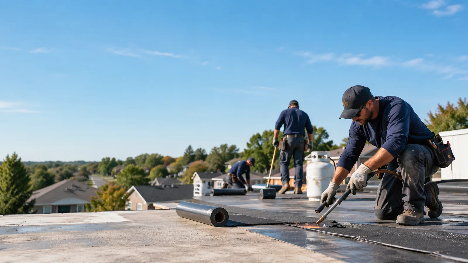 Flat Roof Leak Repair providers in Leavenworth, KS